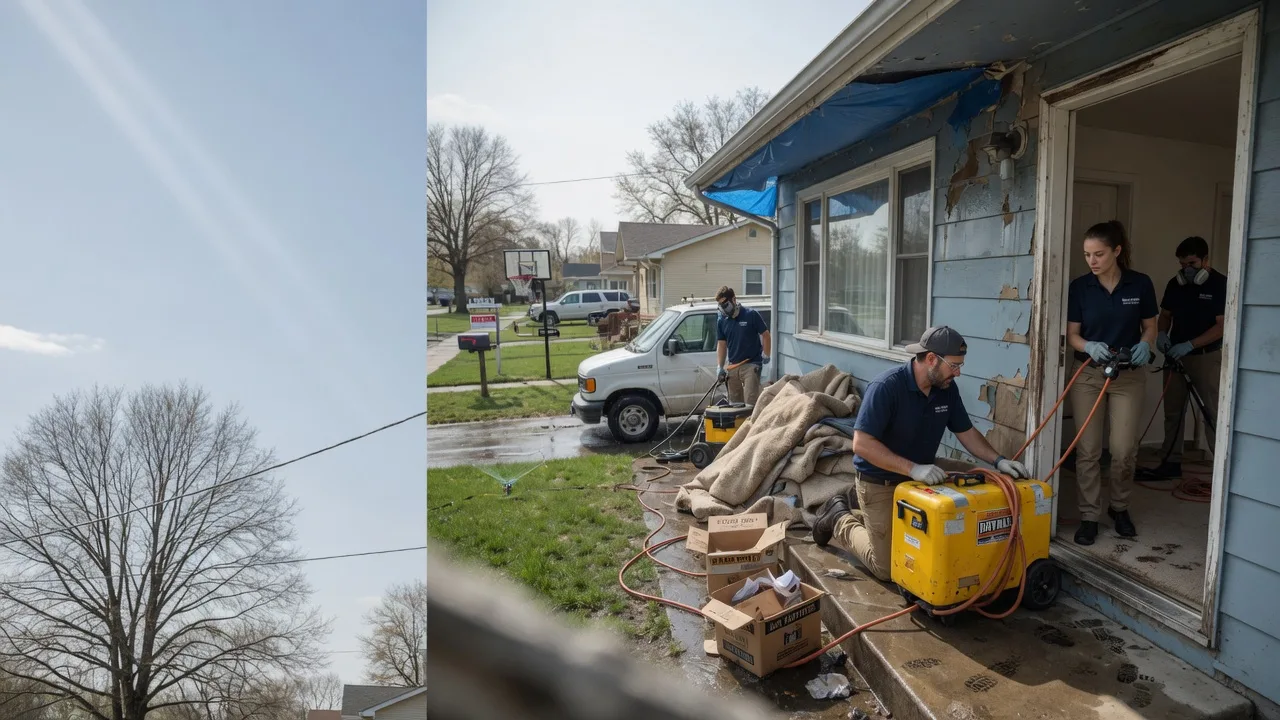Basement Flood Cleanup in Christiansburg, VA near me